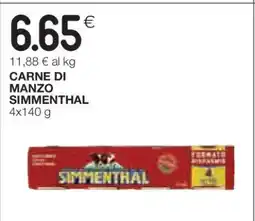 Coop Carne di Manzo Simmenthal offerta