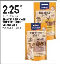 Coop SNACK PER CANI TREATIES BITS VITAKRAFT offerta
