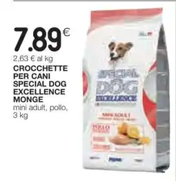 Coop CROCCHETTE PER CANI SPECIAL DOG EXCELLENCE MONGE offerta