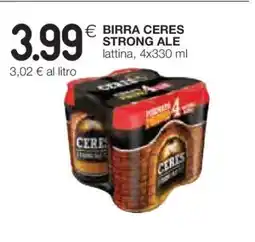 Coop BIRRA CERES STRONG ALE offerta