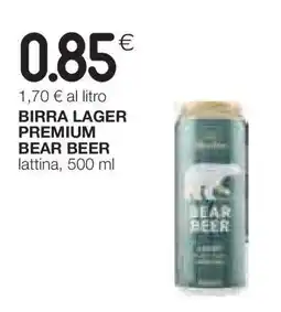 Coop BIRRA LAGER PREMIUM BEAR BEER offerta