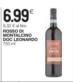 Coop ROSSO DI MONTALCINO DOC LEONARDO offerta