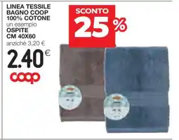 Coop Linea Tessile Bagno Coop offerta