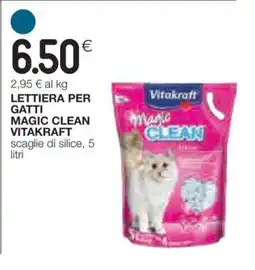Coop LETTIERA PER GATTI MAGIC CLEAN VITAKRAFT offerta