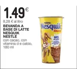 Coop BEVANDA A BASE DI LATTE NESQUIK NESTLÉ offerta
