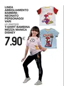 Coop T-SHIRT BAMBINA MEZZA MANICA DISNEY offerta