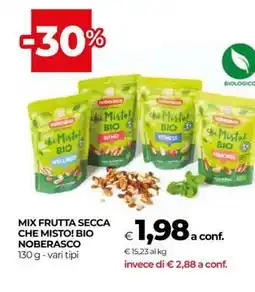 Coop MIX FRUTTA SECCA CHE MISTO! BIO NOBERASCO offerta