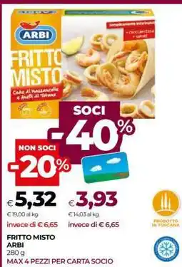 Coop FRITTO MISTO ARBI offerta