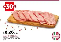 Coop ARISTA A FETTE SOTTILI offerta