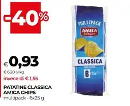 Coop PATATINE CLASSICA AMICA CHIPS offerta