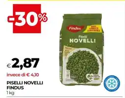Coop Piselli Novelli Findus offerta