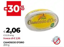 Coop CAMOSCIO D’ORO offerta