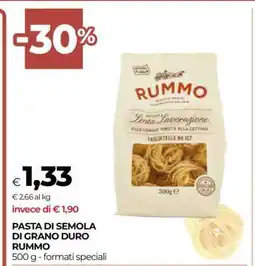Coop Pasta di Semola di Grano Duro Rummo offerta
