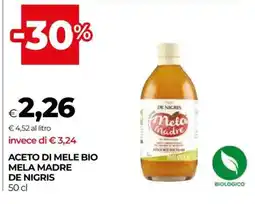 Coop ACETO DI MELE BIO MELA MADRE DE NIGRIS offerta