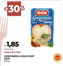 Coop Gorgonzola Dolce DOP Igor offerta