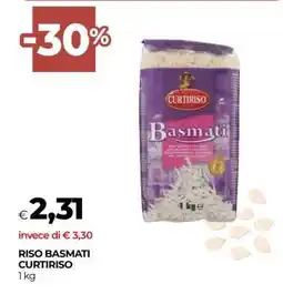 Coop Riso Basmati Curtiriso offerta