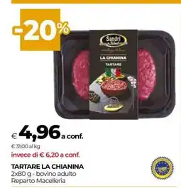 Coop TARTARE LA CHIANINA offerta