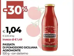 Coop Passata di Pomodoro Siciliana Agromonte offerta