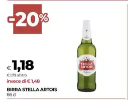 Coop BIRRA STELLA ARTOIS offerta