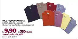 Coop POLO PIQUET CARRERA offerta