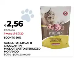 Coop Miglior Gatto Sterilized Morando offerta