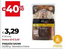 Coop PINSATA SAVINI offerta