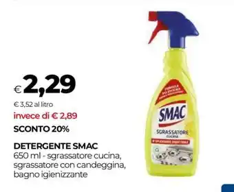 Coop DETERGENTE SMAC offerta