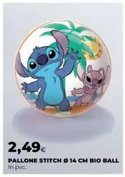 Coop PALLONE STITCH Ø 14 CM BIO BALL offerta