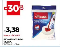 Coop RICAMBIO TURBO VILEDA offerta