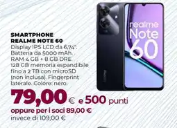 Coop SMARTPHONE REALME NOTE 60 offerta