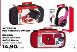Coop Borsa ufficiale Switch Nacon offerta