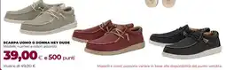 Coop SCARPA UOMO O DONNA HEY DUDE offerta