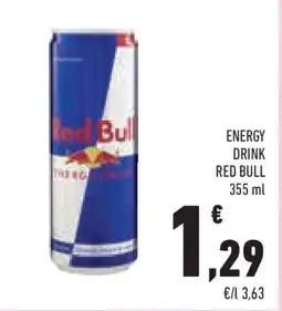 Conad Superstore Energy drink red bull offerta