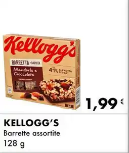 Iper Tosano KELLOGG'S Barrette assortite offerta