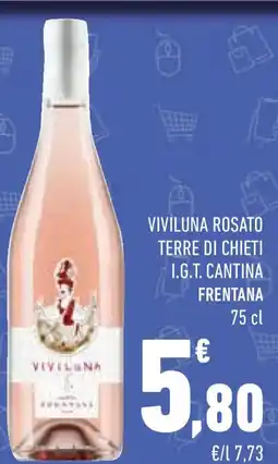 Conad Superstore Viviluna rosato terre di chieti i.g.t. cantina frentana offerta