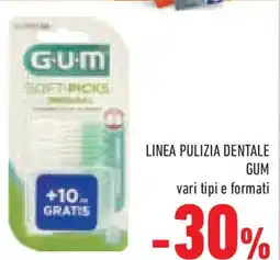 Conad Superstore Linea pulizia dentale gum vari tipi e formati offerta