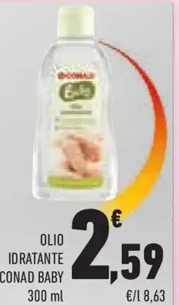 Conad Superstore Olio idratante conad baby offerta