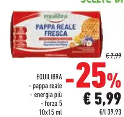 Conad Superstore Equilibra - pappa reale - energia più - forza 5 offerta