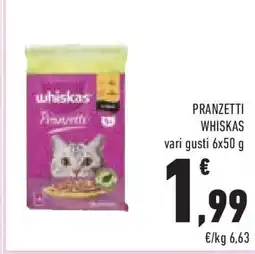 Conad Superstore Pranzetti whiskas vari gusti offerta