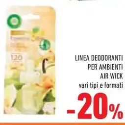 Conad Superstore Linea deodoranti per ambienti air wick vari tipi e formati offerta
