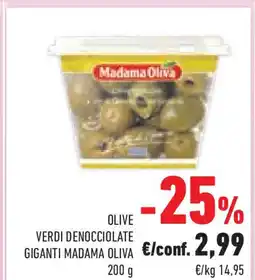 Conad Superstore Olive verdi denocciolate giganti madama oliva offerta