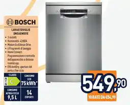 Unieuro BOSCH LAVASTOVIGLIE SMS4EMI01E offerta