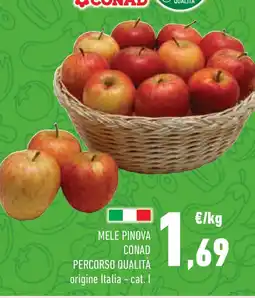 Conad Superstore Mele pinova conad percorso qualità. offerta