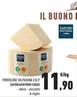 Conad Superstore Provolone valpadana d.o.p. sapori&dintorni conad - dolce piccante al taglio offerta