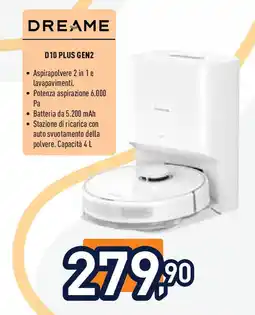 Unieuro DREAME D10 PLUS GEN2 offerta