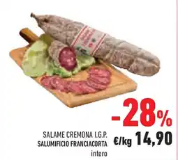 Conad Superstore Salame cremona i.g.p. salumificio franciacorta intero offerta