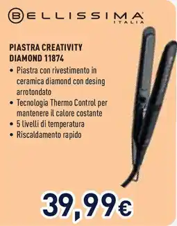 Unieuro BELLISSIMA PIASTRA CREATIVITY DIAMOND 11874 offerta