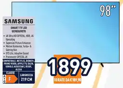 Unieuro SAMSUNG SMART TV LED UE98DU9070 offerta