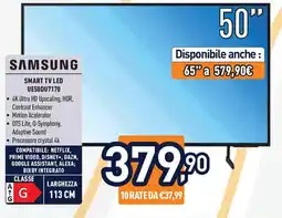 Unieuro SAMSUNG SMART TV LED UE50DU7170 offerta