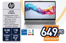 Unieuro hp LAPTOP 15-fd0067nl offerta